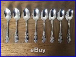 Vintage Oneida Deluxe Stainless MONTE CARLO Flatware 43 Piece Lot Set w Serving