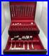 Vintage Oneida Dover Stainless Flatware Set 68 Pieces Service For 12 With Case