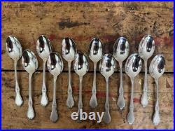 Vintage Oneida Morning Blossom Stainless Excellent Condition (set Of 73)