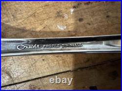 Vintage Oneida Morning Blossom Stainless Excellent Condition (set Of 73)