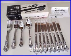 Vintage Oneida Rogers PRESIDENT Premier Stainless Flatware SET OF 40 Unused