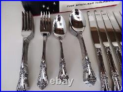 Vintage Oneida Rogers PRESIDENT Premier Stainless Flatware SET OF 40 Unused