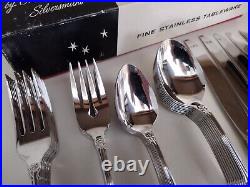 Vintage Oneida Rogers PRESIDENT Premier Stainless Flatware SET OF 40 Unused