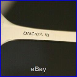 Vintage Oneida TOUJOURS Stainless HEIRLOOM CUBE Flatware Silverware 60pc setting