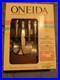 Vintage Rare 1987 ONEIDA The Complete 8 Banbury 45 Piece Flatware Set New In Box