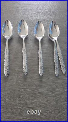 Vintage S. S. S. By Oneida Stainless Steel Flatware Lot Of 74 Pieces