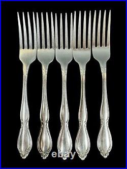 Vintage Stainless By Oneida Ltd Deluxe Strathmore Flatware 51 Piece Set