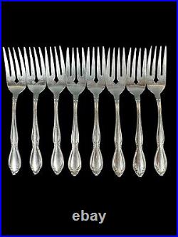 Vintage Stainless By Oneida Ltd Deluxe Strathmore Flatware 51 Piece Set