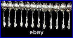 Vintage Stainless By Oneida Ltd Deluxe Strathmore Flatware 51 Piece Set