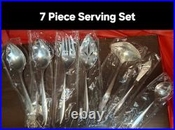 Vtg 1963 Oneida Nobility LADY EMPIRE Flatware 43pc Set SEALED Chest Silverplate