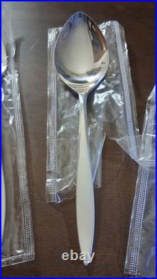 Vtg 1963 Oneida Nobility LADY EMPIRE Flatware 43pc Set SEALED Chest Silverplate