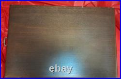 Vtg 1963 Oneida Nobility LADY EMPIRE Flatware 43pc Set SEALED Chest Silverplate Vtg 1963 Oneida Nobility LADY EMPIRE Flatware 43pc Set SEALED Chest Silverplate