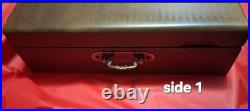 Vtg 1963 Oneida Nobility LADY EMPIRE Flatware 43pc Set SEALED Chest Silverplate