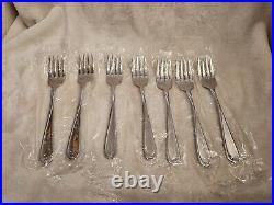 Vtg Brand New Oneida Stainless FLIGHT aka RELIANCE 18/8 USA 45 Piece Service 8