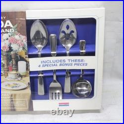 Vtg Oneida Stainless Rogers Brand 54 Piece Service For 8 W 4 Special Bonus USA