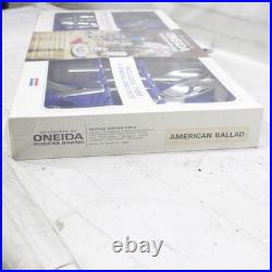 Vtg Oneida Stainless Rogers Brand 54 Piece Service For 8 W 4 Special Bonus USA