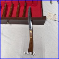 Vtg Oneida Thor FLUTED ROSE Stainless Steel Flatware 79 Pc+ Case & More! Read