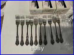 WM A. Rogers President Premier Stainless Oneida LTD 61 Pc Set Most Never Used