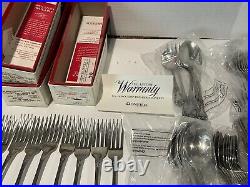 WM A. Rogers President Premier Stainless Oneida LTD 61 Pc Set Most Never Used