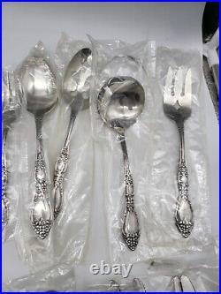 Wm A Rogers Deluxe Oneida Huntington Stainless Flatware
