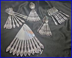 Wm A Rogers Oneida HUNTINGTON Deluxe Stainless Flatware Miscellaneous 56 Pieces