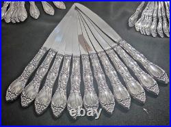 Wm A Rogers Oneida HUNTINGTON Deluxe Stainless Flatware Miscellaneous 56 Pieces