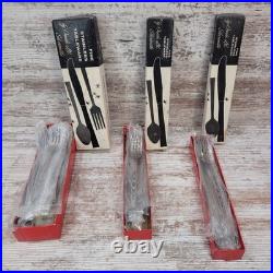 Wm A Rogers Premier Oneida Ltd SPANADA Stainless Flatware VTG 6 Sets 30 Pcs USA