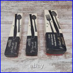 Wm A Rogers Premier Oneida Ltd SPANADA Stainless Flatware VTG 6 Sets 30 Pcs USA