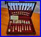 Wm A Rogers Premier by Oneida ROSES Stainless Flatware 55 Pieces WithCase Mint